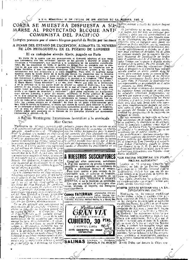 ABC MADRID 13-07-1949 página 9