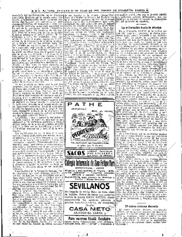 ABC SEVILLA 14-07-1949 página 5