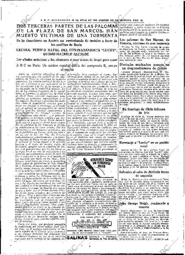 ABC MADRID 20-07-1949 página 15