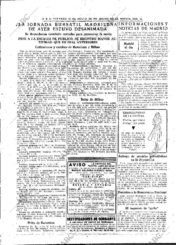 ABC MADRID 22-07-1949 página 15