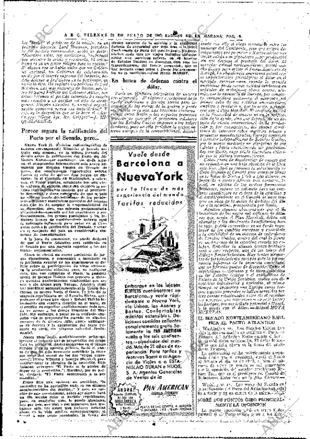 ABC MADRID 22-07-1949 página 8