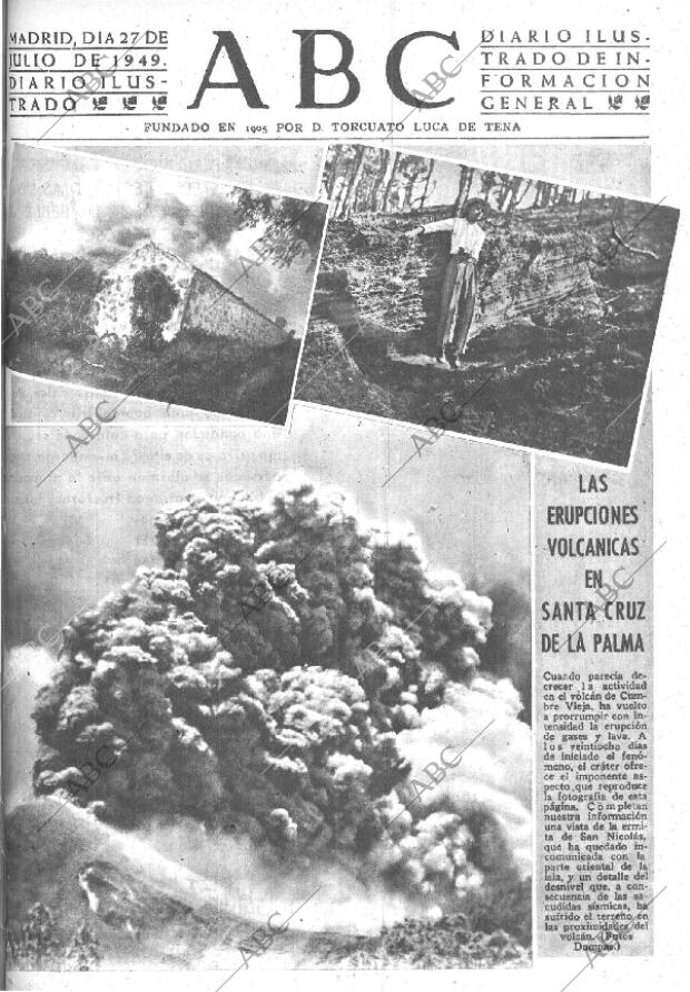 ABC MADRID 27-07-1949 página 1