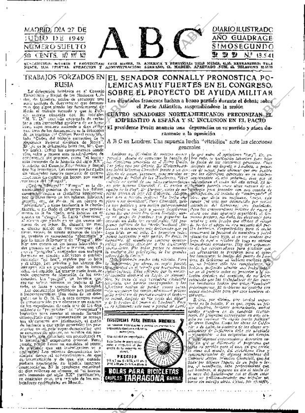 ABC MADRID 27-07-1949 página 7