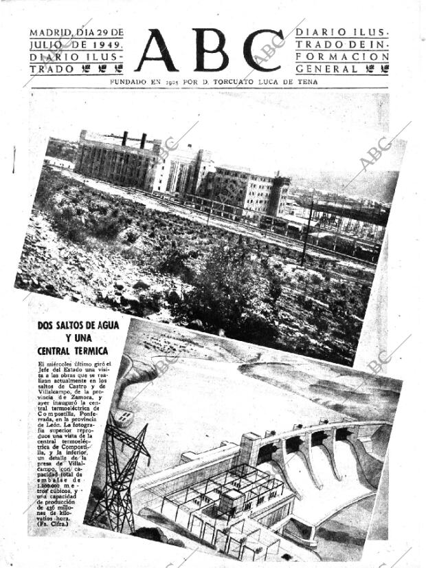 ABC MADRID 29-07-1949 página 1