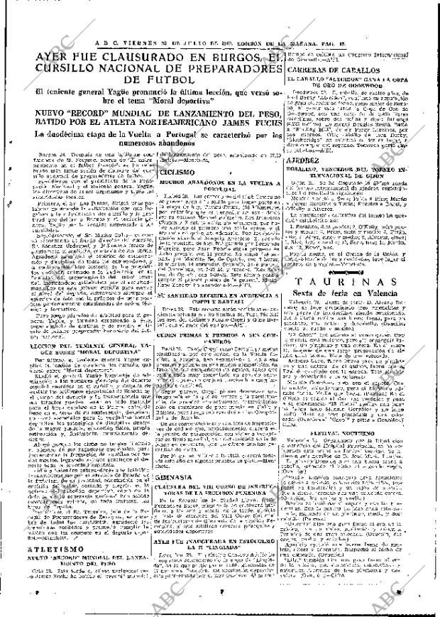 ABC MADRID 29-07-1949 página 19