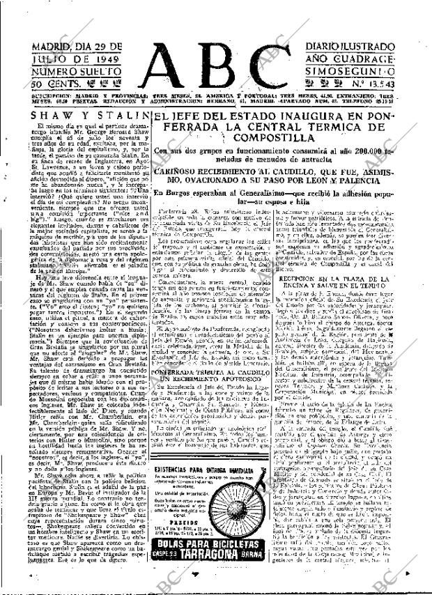 ABC MADRID 29-07-1949 página 7