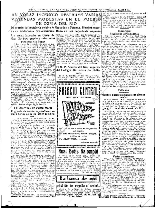 ABC SEVILLA 30-07-1949 página 11