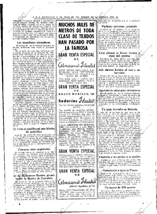 ABC MADRID 31-07-1949 página 22