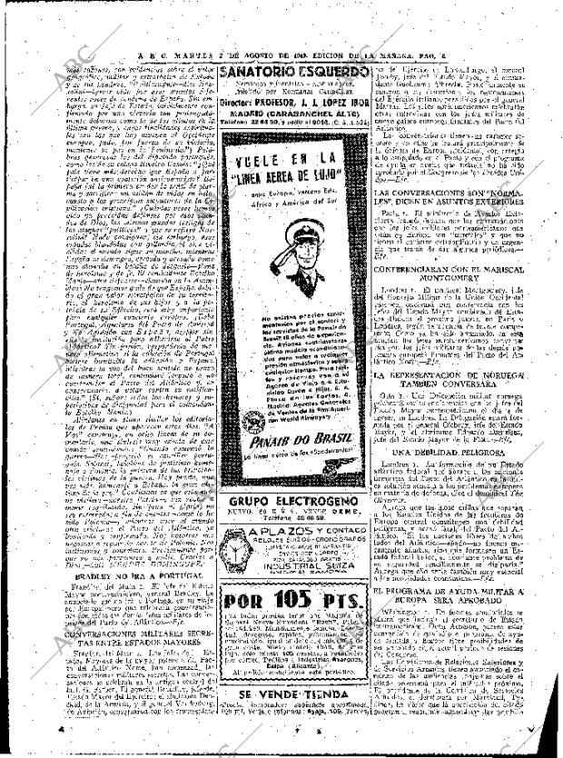 ABC MADRID 02-08-1949 página 8