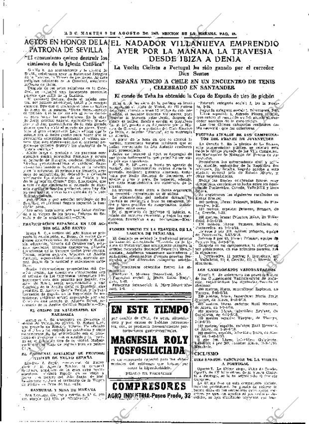ABC MADRID 09-08-1949 página 19