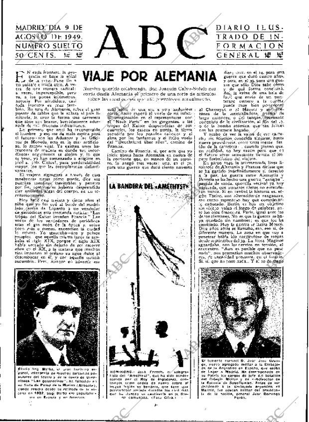 ABC MADRID 09-08-1949 página 3