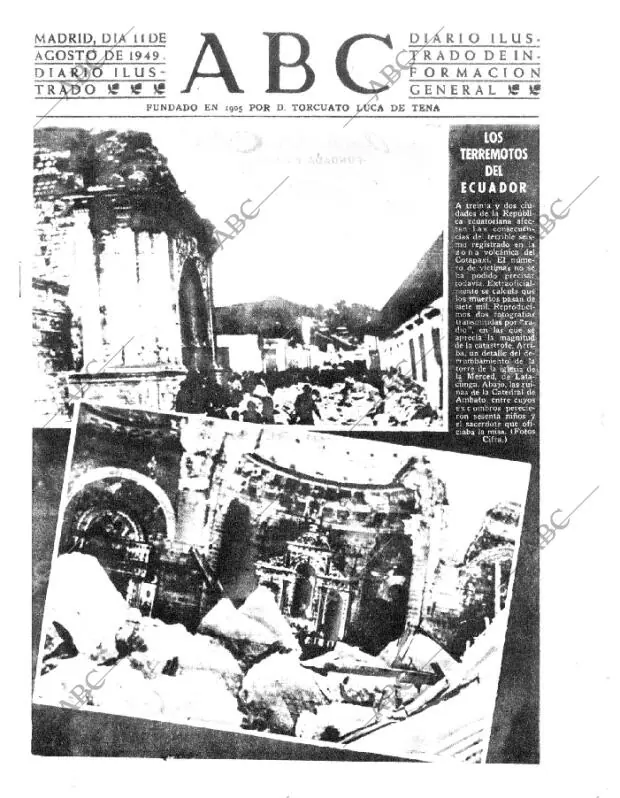 ABC MADRID 11-08-1949 página 1