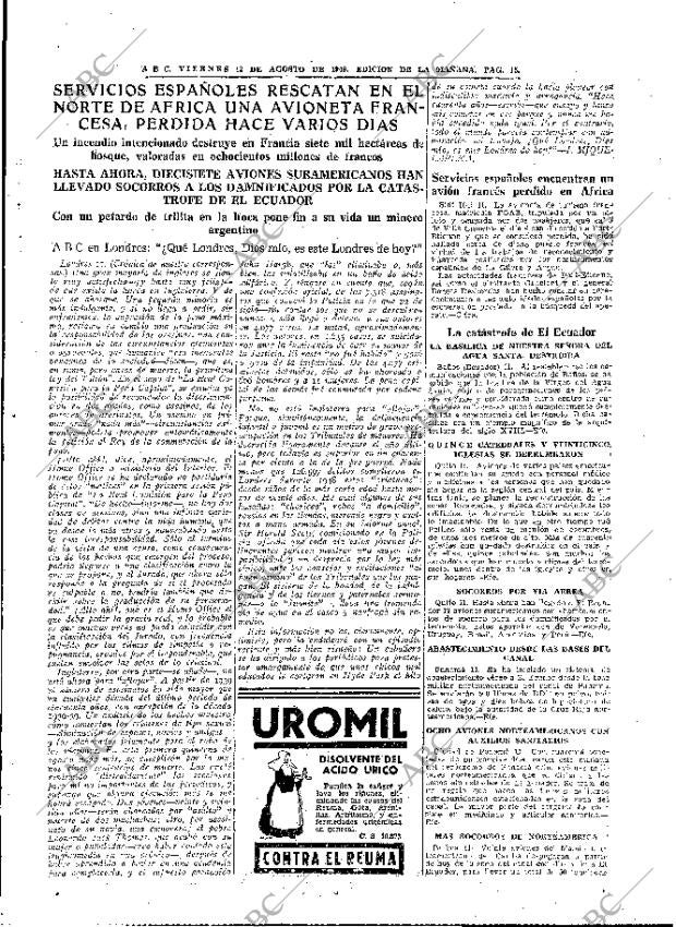 ABC MADRID 12-08-1949 página 15