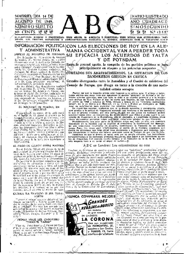 ABC MADRID 14-08-1949 página 9