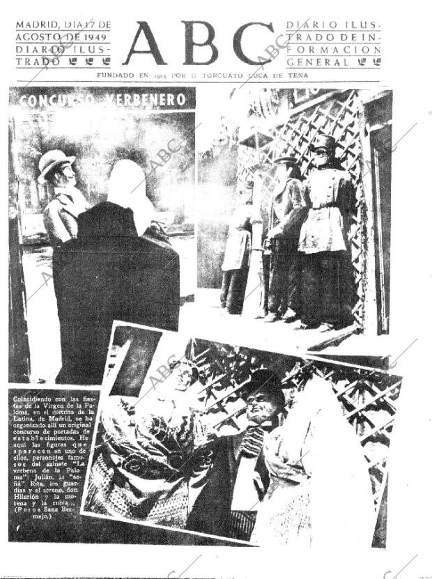ABC MADRID 17-08-1949 página 1