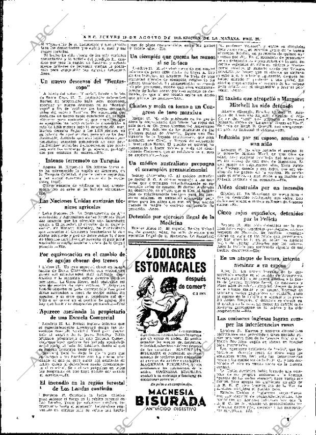 ABC MADRID 18-08-1949 página 20