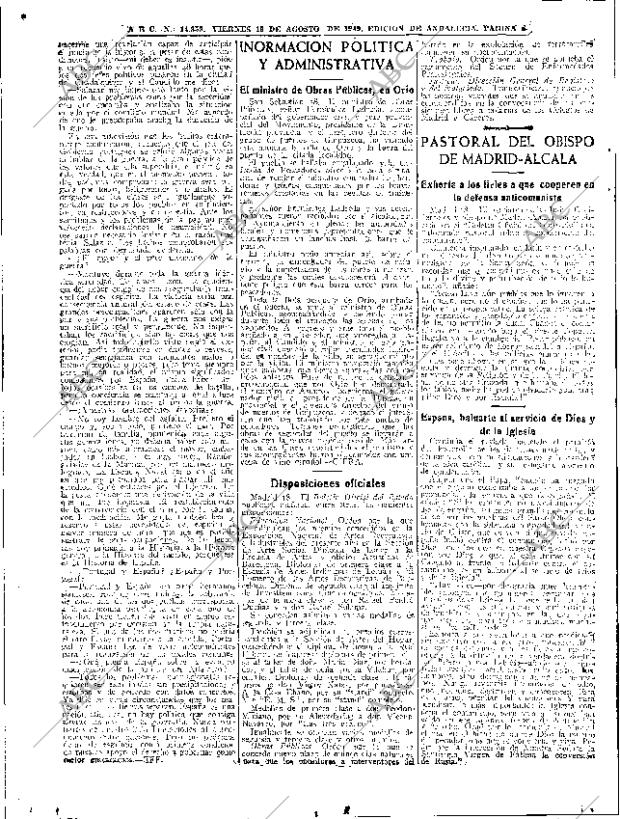 ABC SEVILLA 19-08-1949 página 4