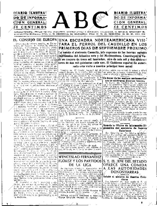 ABC SEVILLA 23-08-1949 página 3