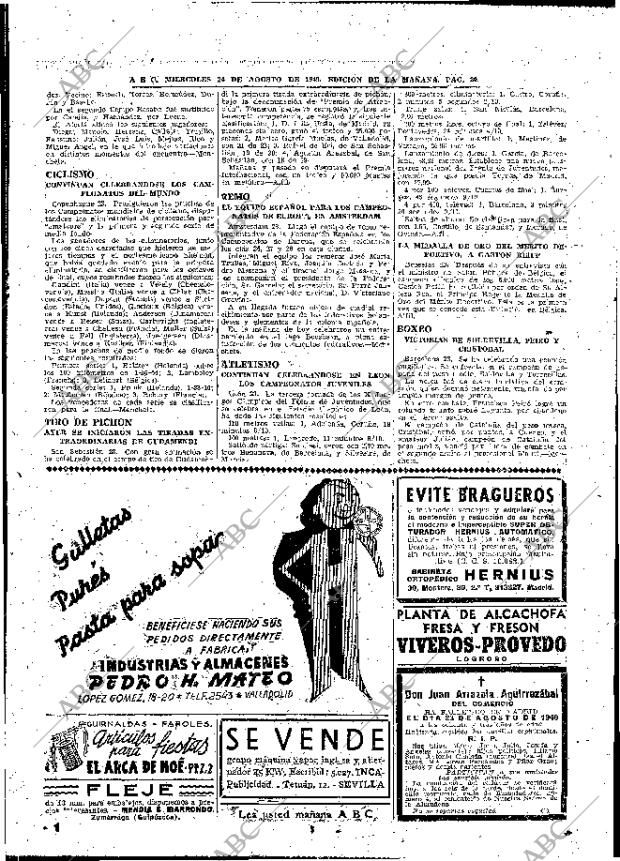 ABC MADRID 24-08-1949 página 20