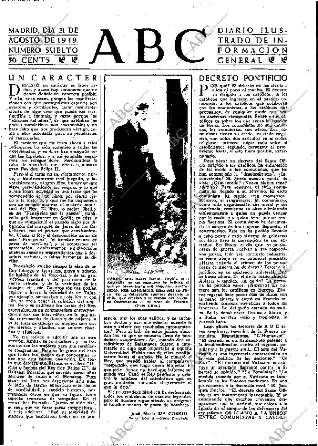 ABC MADRID 31-08-1949 página 3