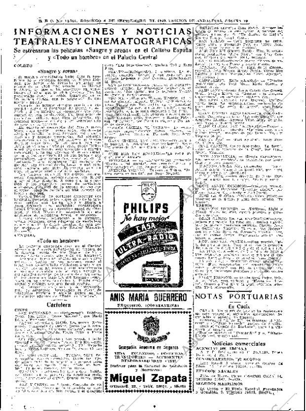 ABC SEVILLA 04-09-1949 página 16