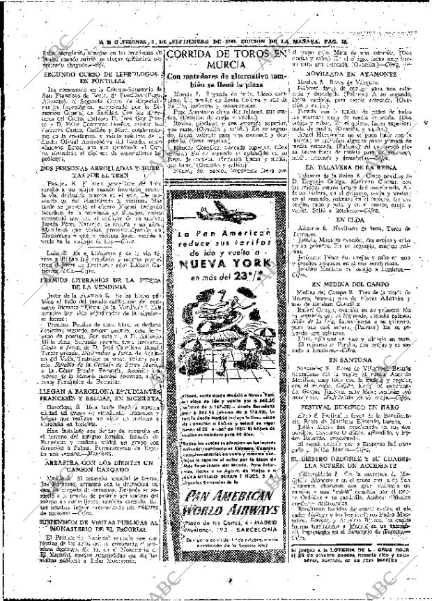 ABC MADRID 09-09-1949 página 16