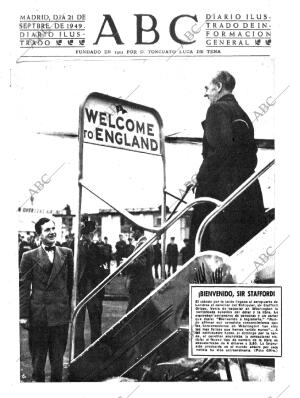 ABC MADRID 21-09-1949 página 1