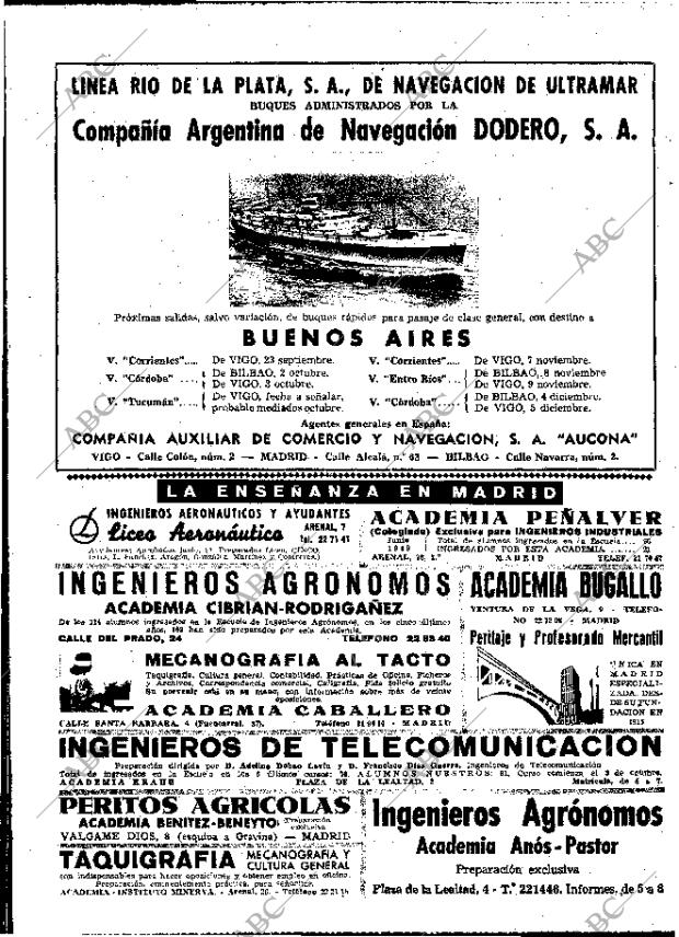 ABC MADRID 21-09-1949 página 2