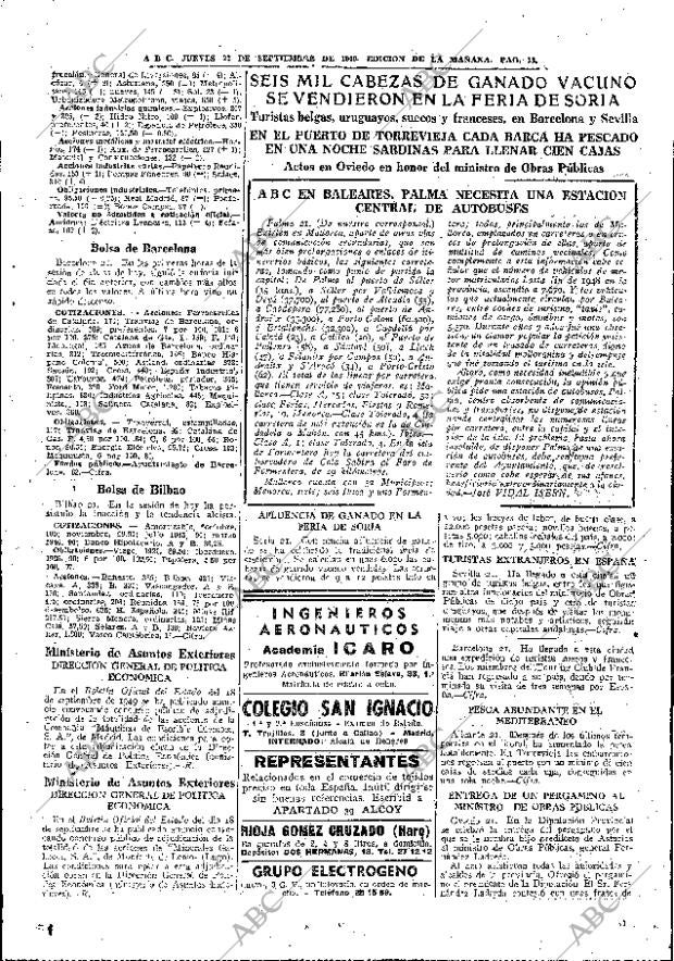 ABC MADRID 22-09-1949 página 13