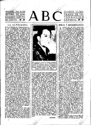 ABC MADRID 22-09-1949 página 3