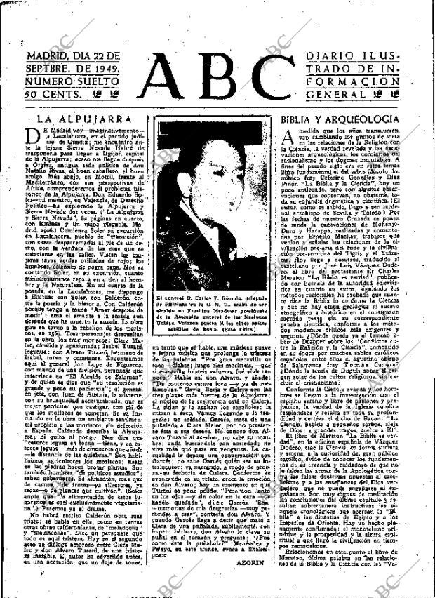 ABC MADRID 22-09-1949 página 3