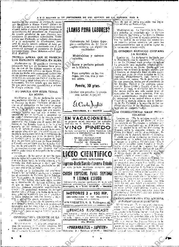 ABC MADRID 24-09-1949 página 8