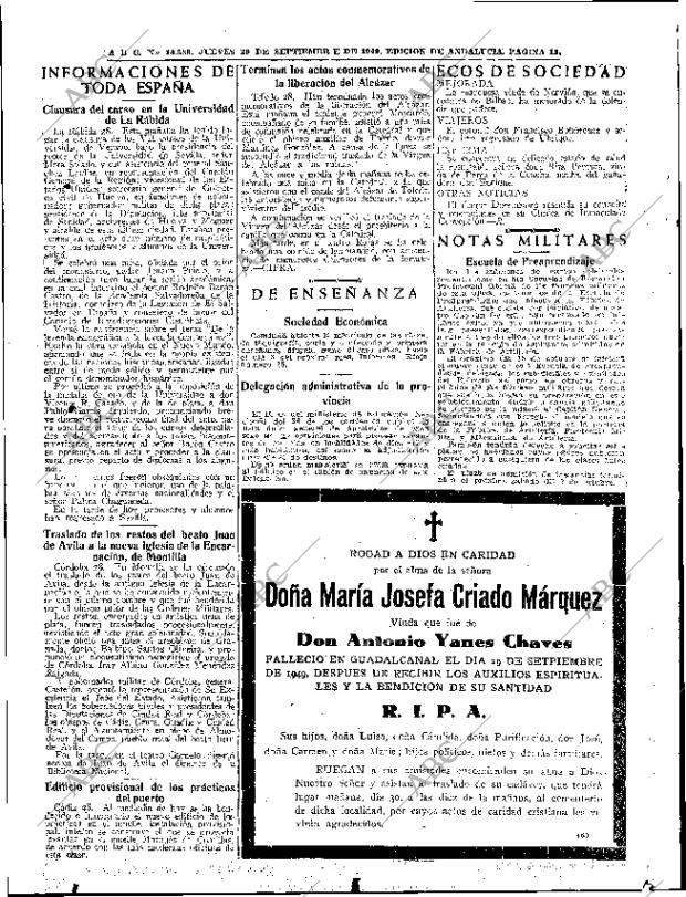 ABC SEVILLA 29-09-1949 página 12