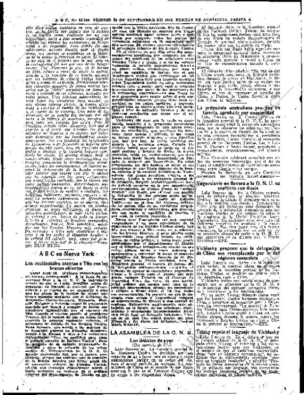 ABC SEVILLA 30-09-1949 página 4
