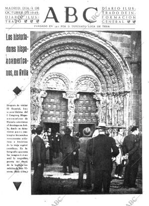 ABC MADRID 04-10-1949 página 1