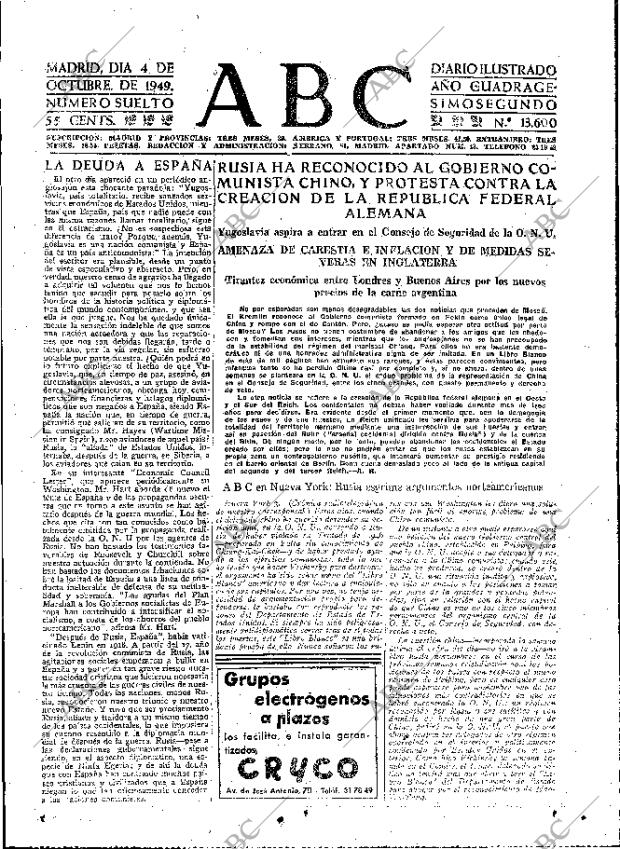 ABC MADRID 04-10-1949 página 15