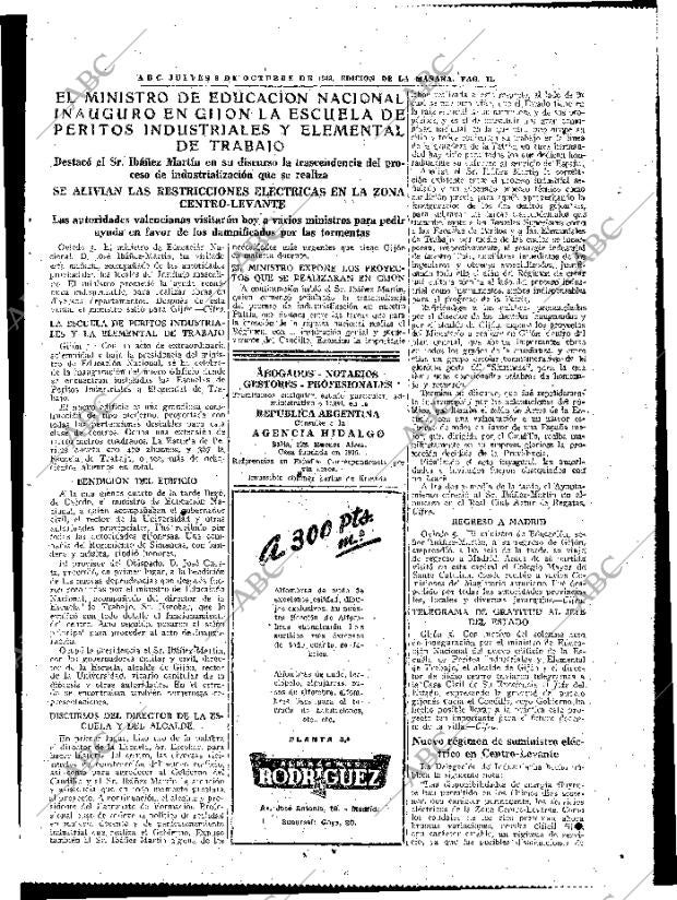 ABC MADRID 06-10-1949 página 11