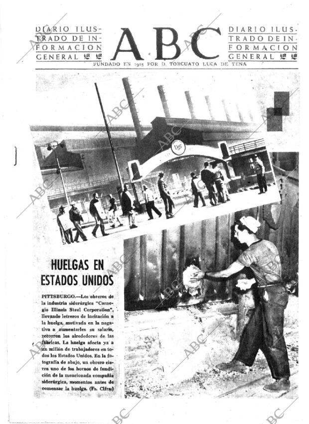 ABC MADRID 08-10-1949 página 1