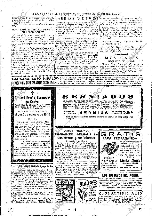 ABC MADRID 08-10-1949 página 23