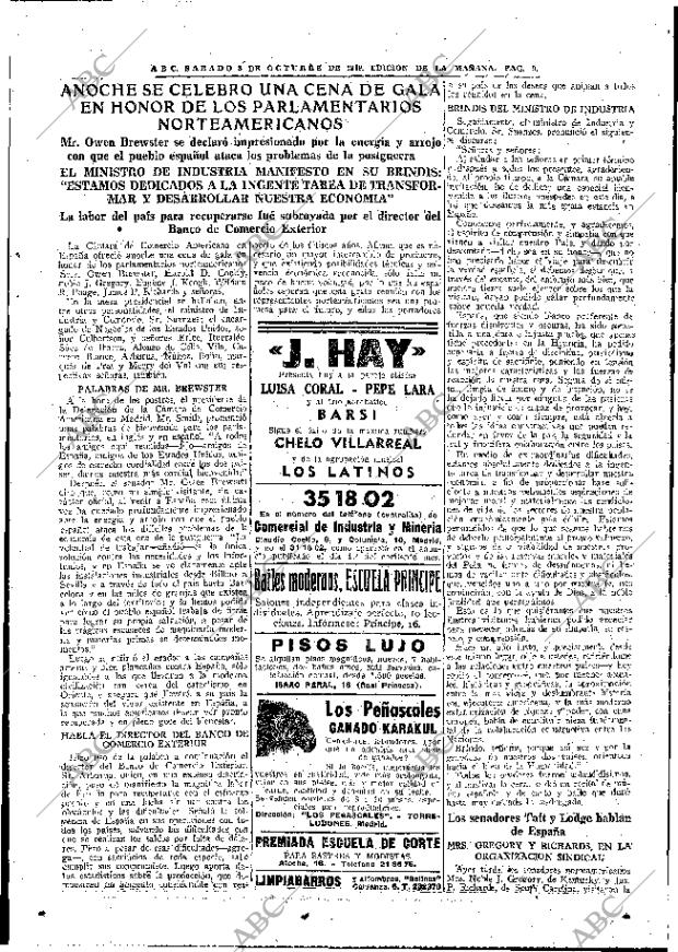 ABC MADRID 08-10-1949 página 9
