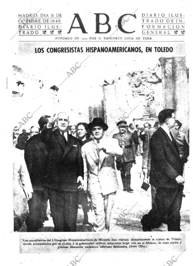 ABC MADRID 11-10-1949 página 1