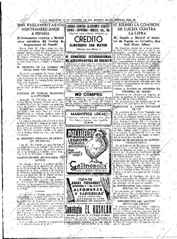 ABC MADRID 19-10-1949 página 10