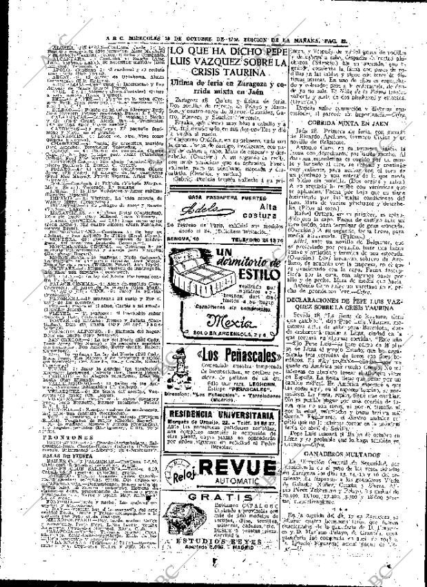 ABC MADRID 19-10-1949 página 22