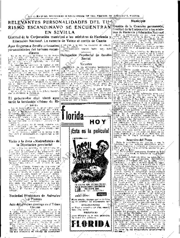 ABC SEVILLA 19-10-1949 página 9