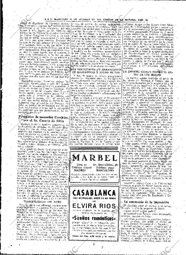 ABC MADRID 26-10-1949 página 10