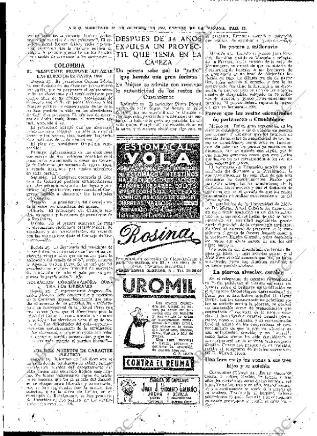 ABC MADRID 26-10-1949 página 16