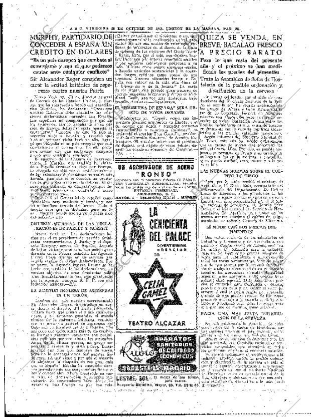 ABC MADRID 28-10-1949 página 22