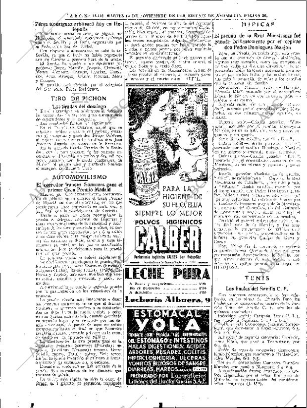 ABC SEVILLA 01-11-1949 página 20