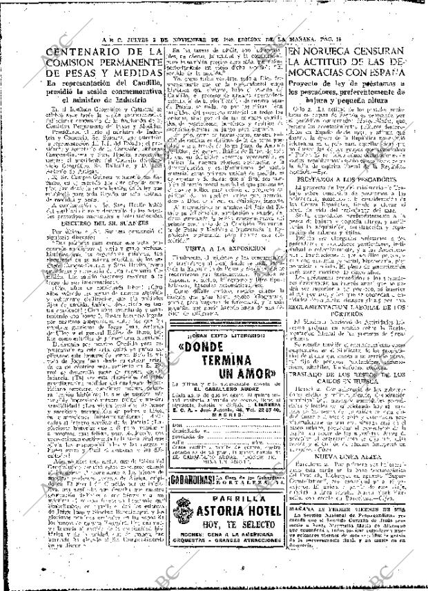 ABC MADRID 03-11-1949 página 18