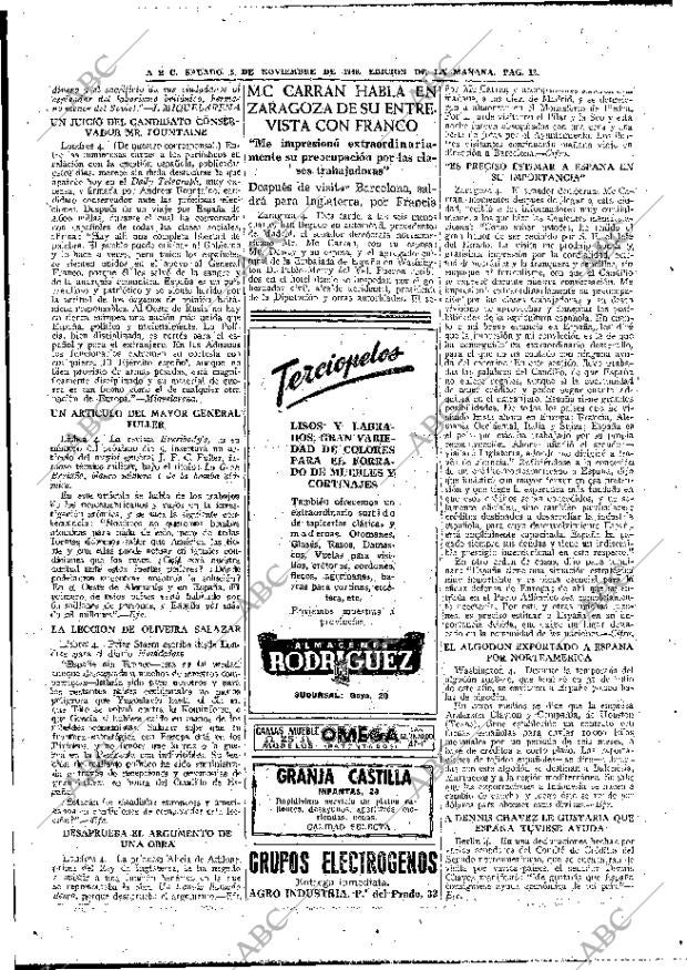 ABC MADRID 05-11-1949 página 12